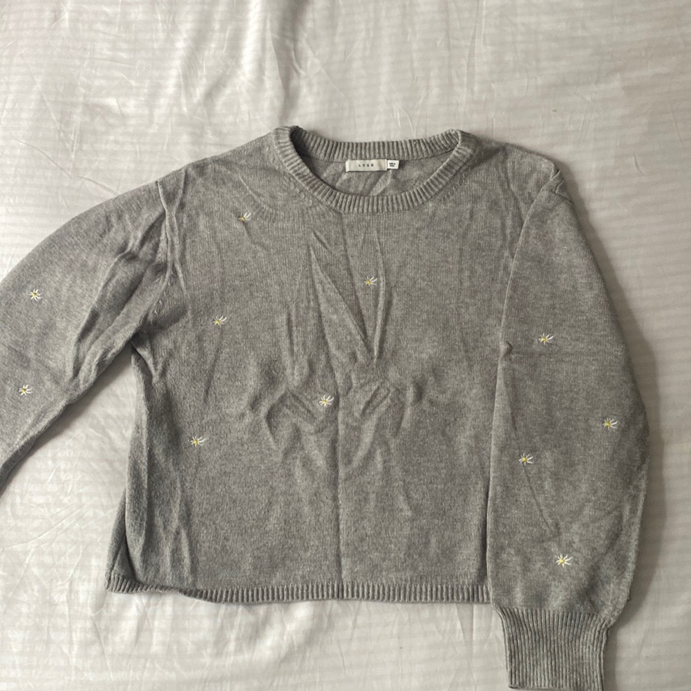 Lush Daisy Sweater